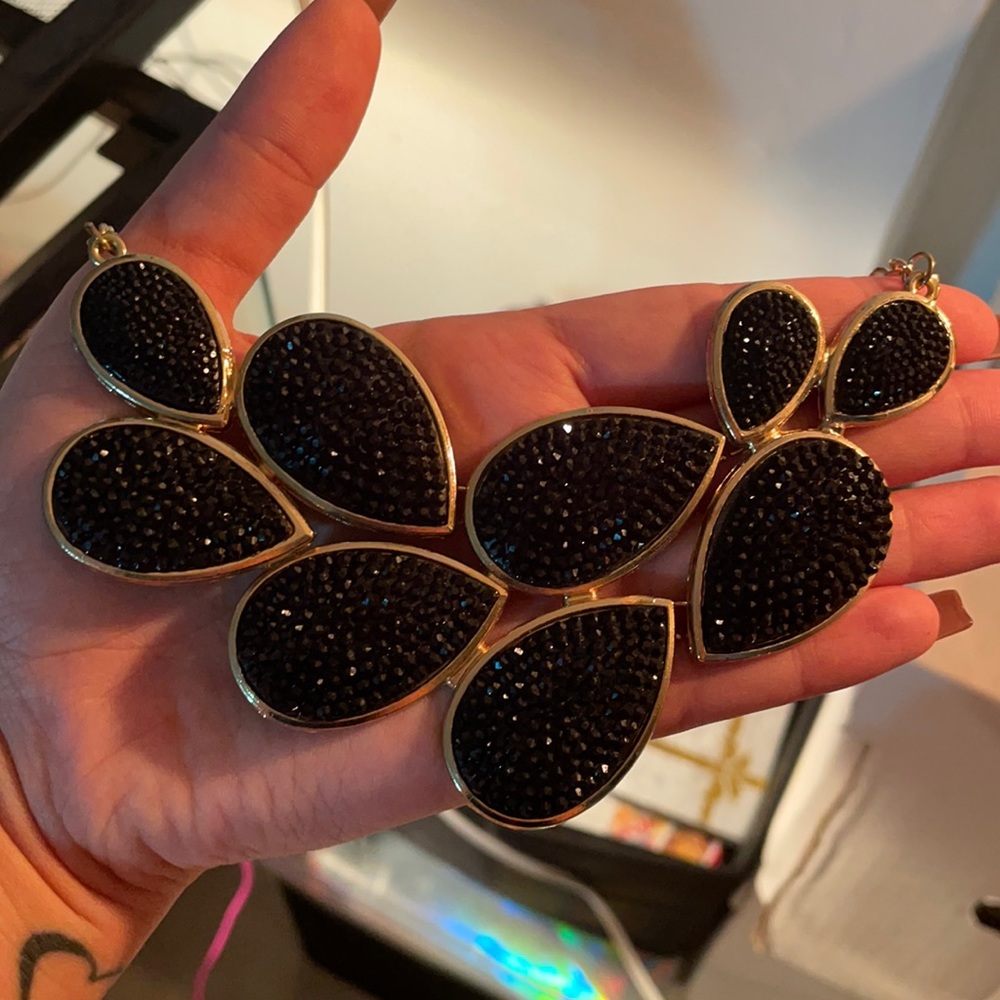 Black necklace